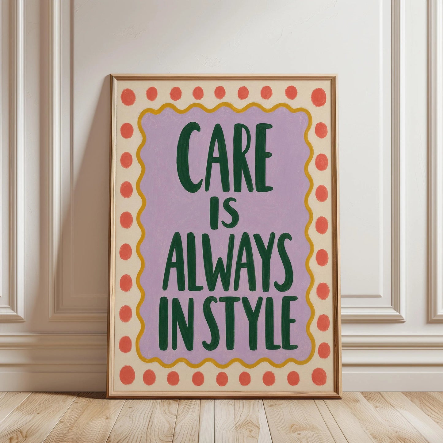 Inspirational Quote Art, Modern Style Wall Decor, Positive Typography